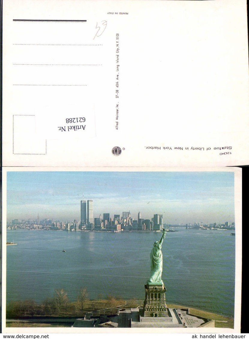 621288,New York City Manhattan World Trade Center WTC Antique Original Postcard - Sonstige & Ohne Zuordnung