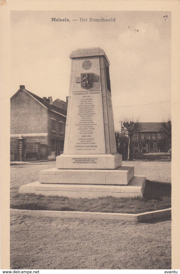 MELSELE / MONUMENT 1914-18 - Beveren-Waas