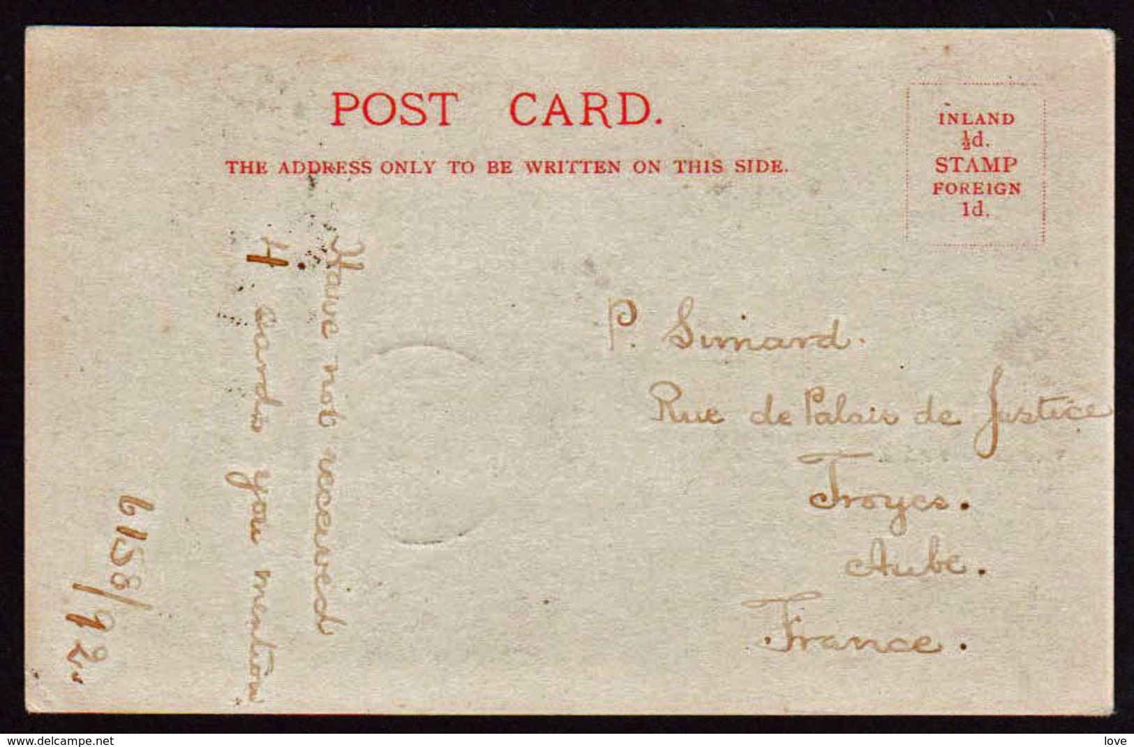 FALKLAND (Iles) Colonie Anglaise.Timbres N° 40 Et 41 Obl Port Stanley En 1926................... - Lettres & Documents