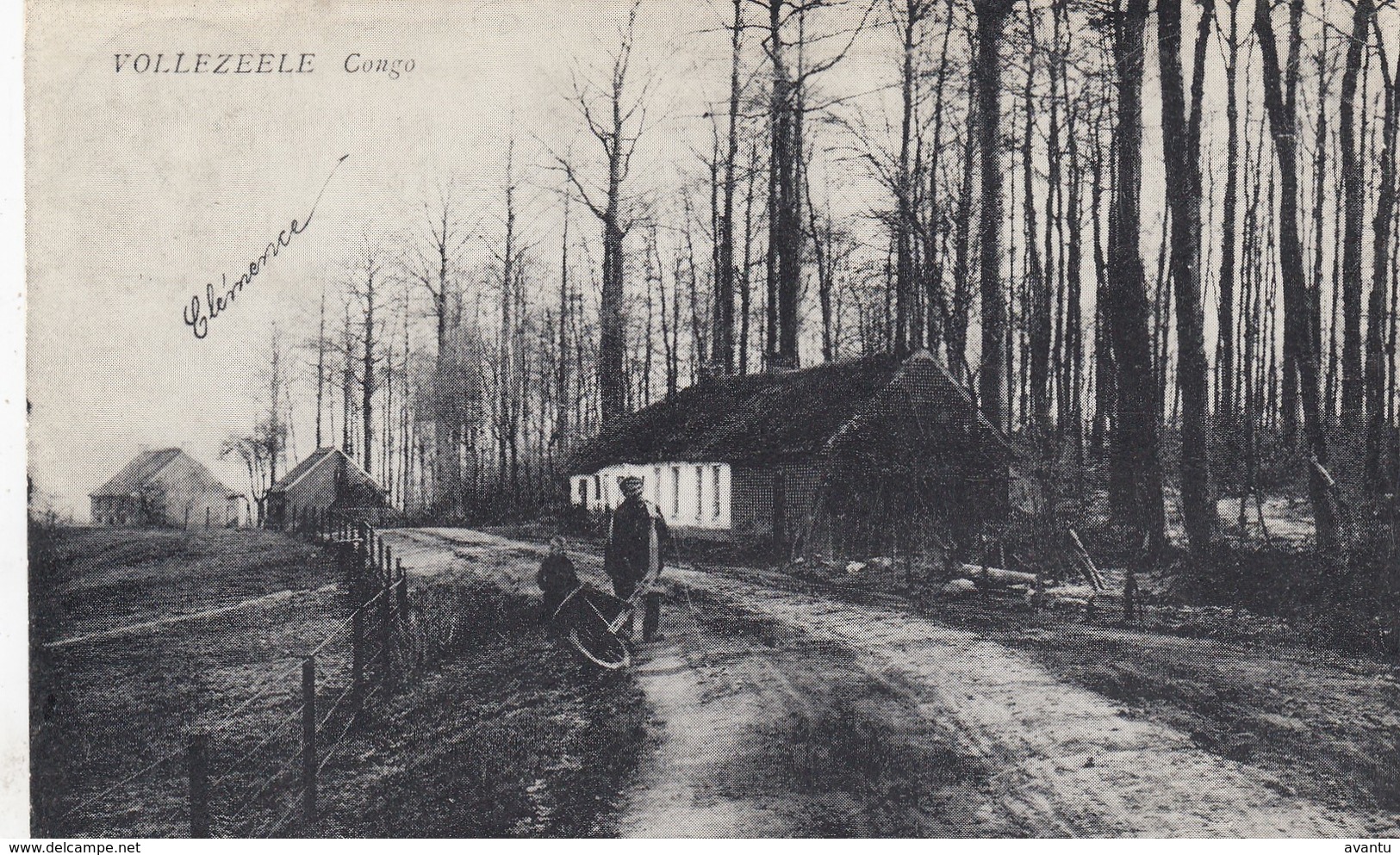 VOLLEZELE / CONGO  / COPY KAART VAN ROSTENNE - Galmaarden