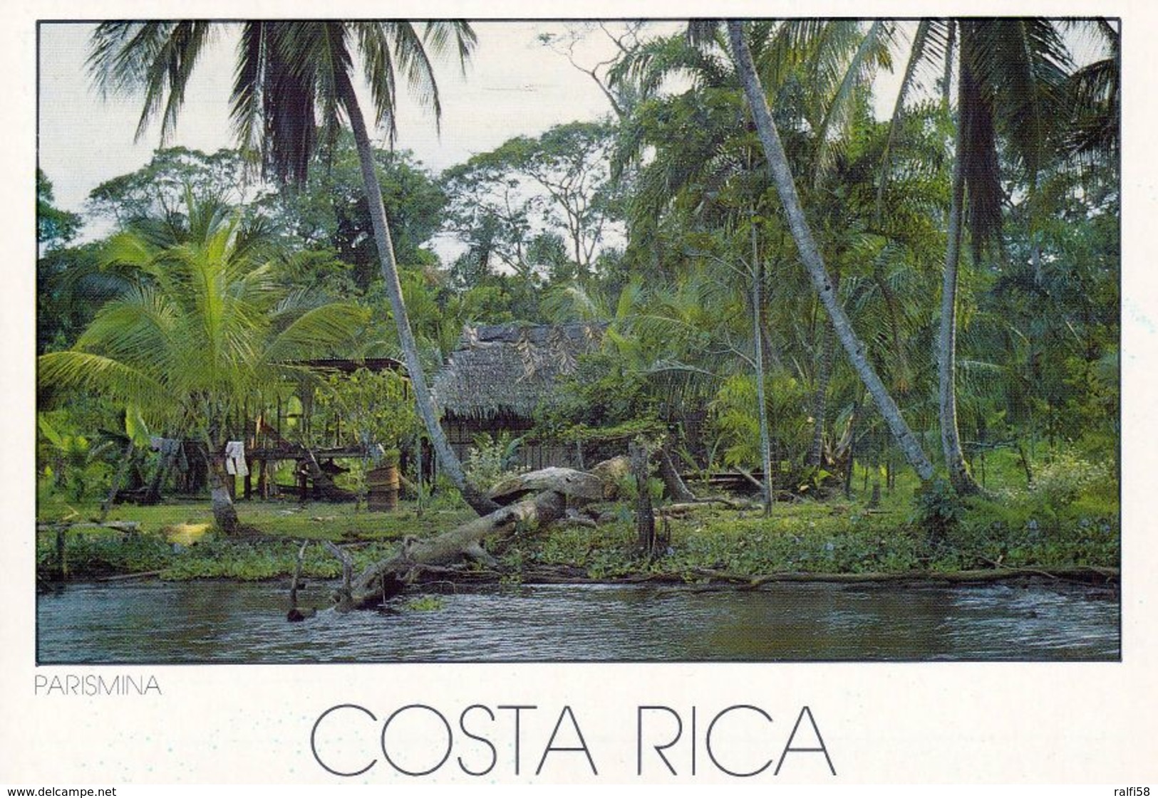 1 AK Costa Rica * Ansicht Von Parismina - Ein Ort In Der Provinz Limón * - Costa Rica