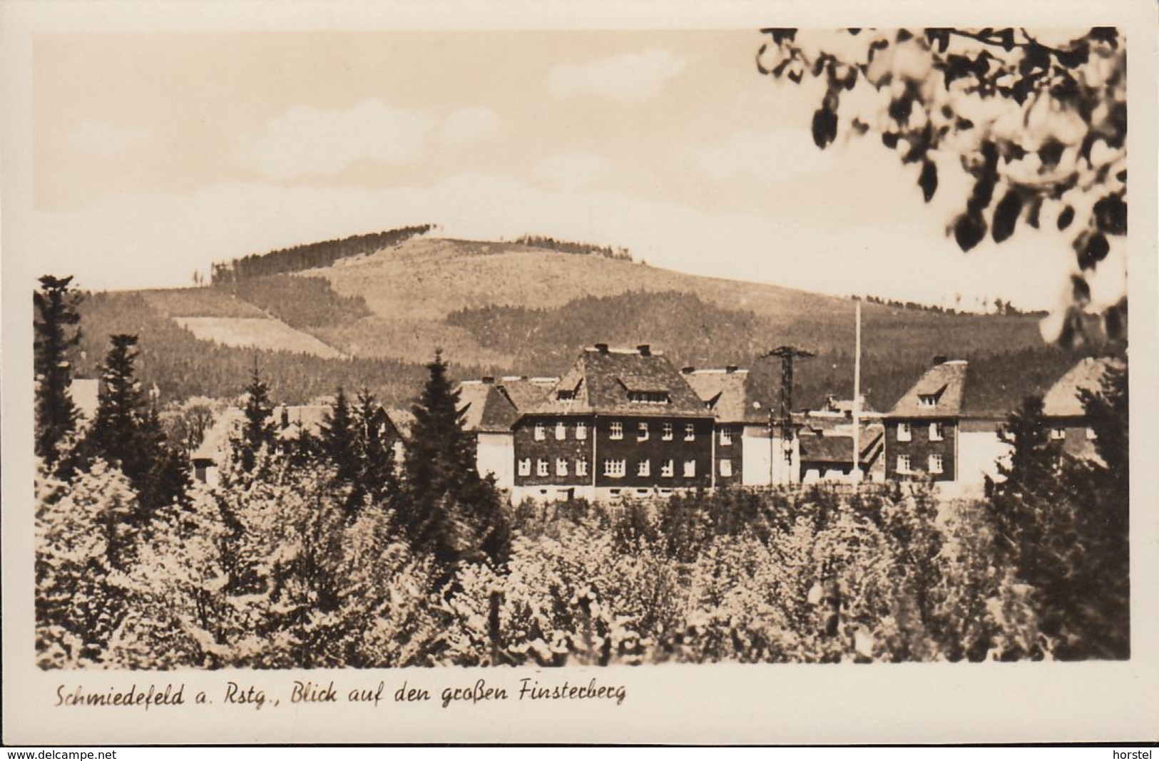 D-98711 Schmiedefeld Am Rennsteig - Blick Auf Den Großen Finsterberg - Schmiedefeld