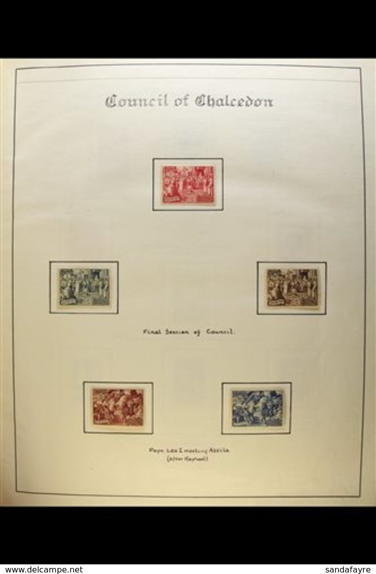 CHRISTIAN COUNCILS AND CONGRESSES An Incredible 1920's To 1970's Thematic Collection Of Mint Stamps And Covers Beautiful - Sonstige & Ohne Zuordnung
