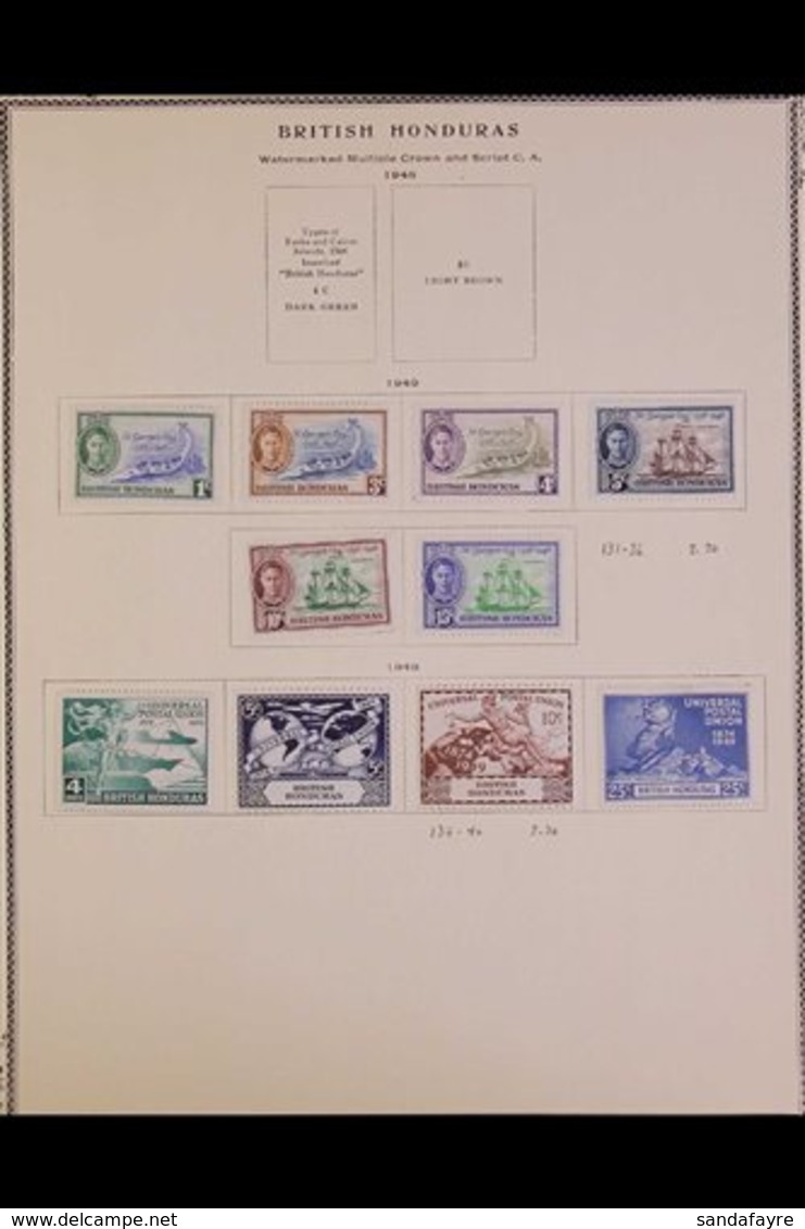 BRITISH COMMONWEALTH - WEST INDIES COLLECTION A Clean And Useful Mint Or Used Collection QV - 1960's Issues Displayed On - Otros & Sin Clasificación