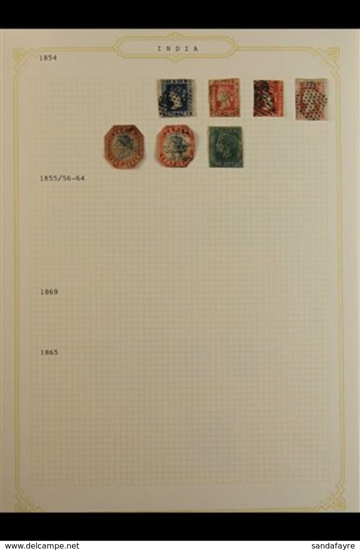 BRITISH COMMONWEALTH "I" COUNTRIES 1850's - 1980's UNPICKED MINT / NHM / USED COLLECTION Presented In A Stanley Gibbons  - Andere & Zonder Classificatie