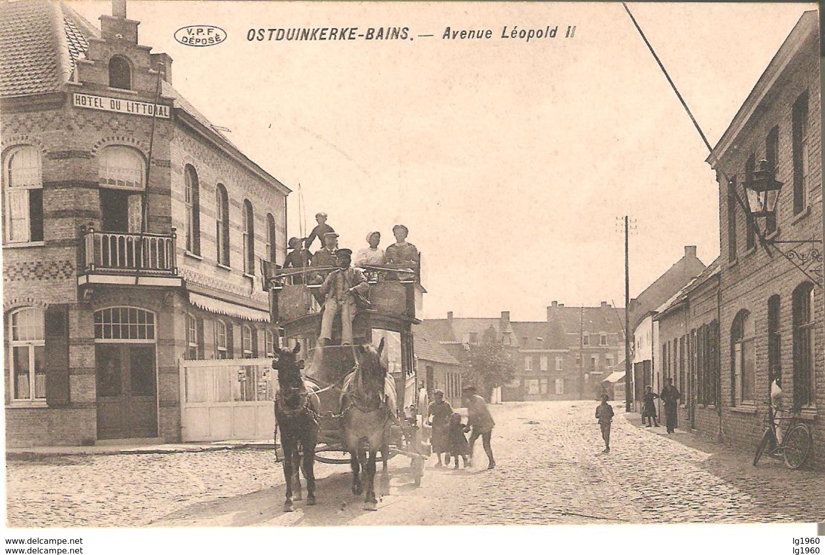 Oosduinkerke-bains - Avenue Leopold II  - L'état Très Bon ! - Oostduinkerke