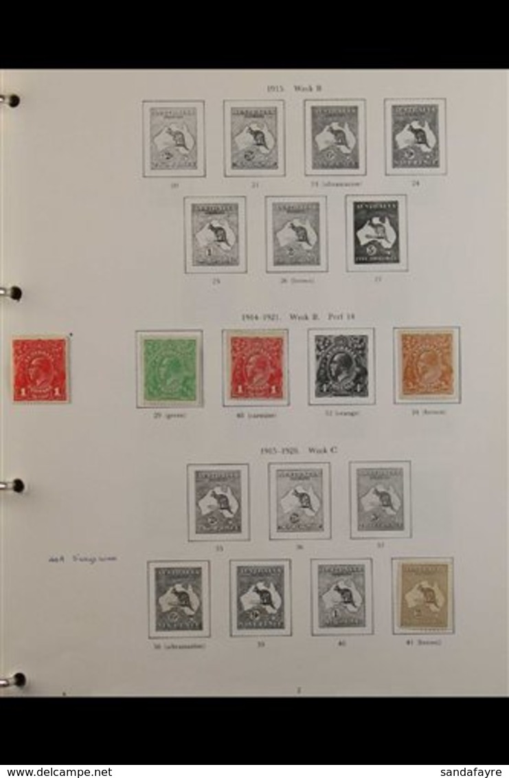 1913-1975 MINT COLLECTION In A Stanley Gibbons Album With A Full Set Of Printed Pages For The Period, All Different, Inc - Other & Unclassified