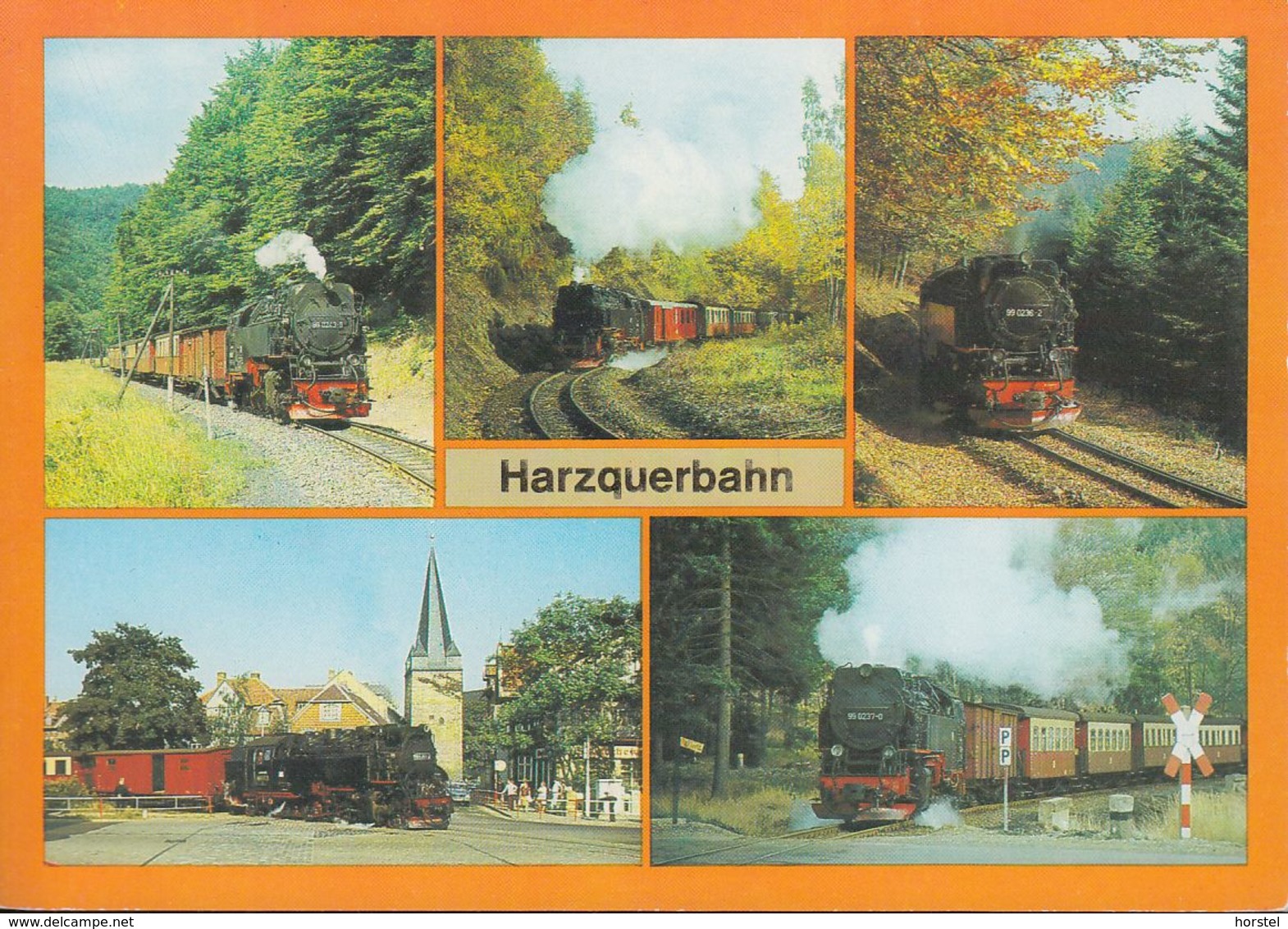 D-99734 Nordhausen - Harzquerbahn - Dampflokomotiven - Train - Railway - Nordhausen