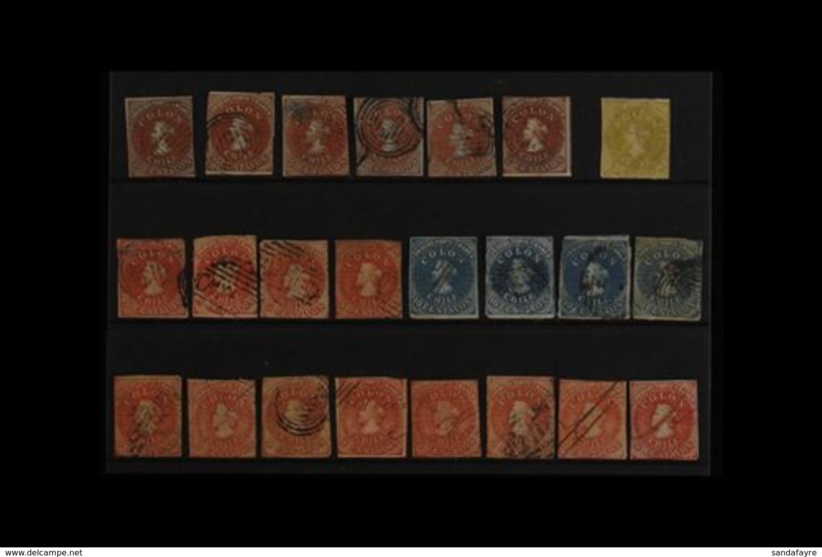 MAGNIFICENT MISCELLANY 1853-1980's FIVE BOX MEGA SORTER. Appears To Be A Valuable Ex Dealers Stock / Accumulation In Fiv - Chile