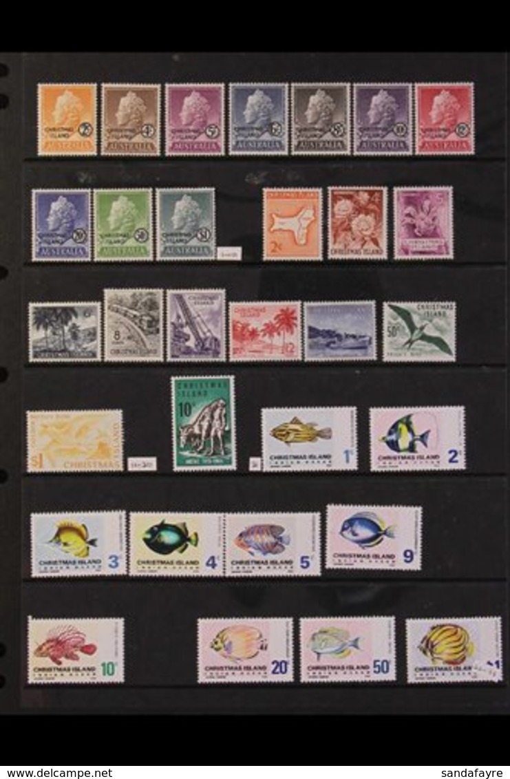1958-1999 SUPERB NEVER HINGED MINT COLLECTION On Stock Pages, ALL DIFFERENT, Virtually All As Complete Sets, Includes 19 - Christmas Island