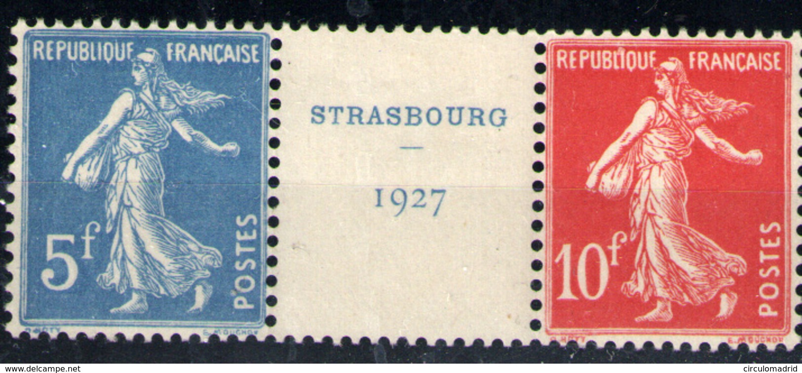 Francia Nº 241/2. Año 1927 - Nuevos