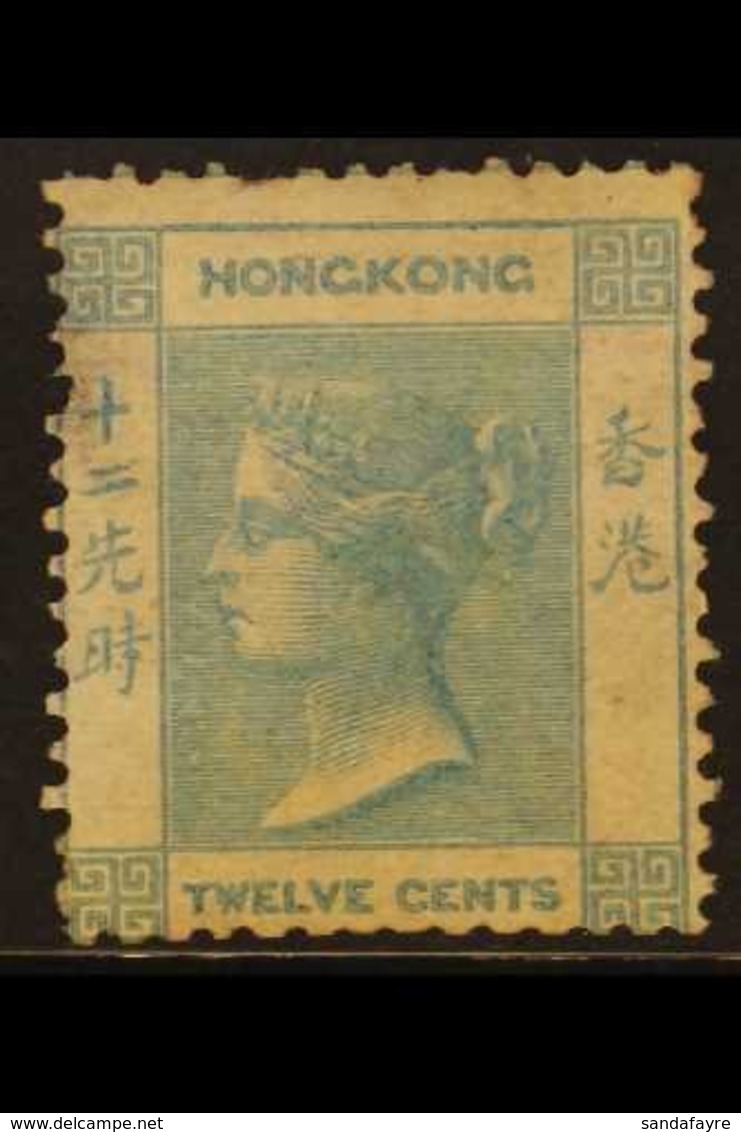 1862-3 12c Pale Greenish Blue, No Watermark, SG 3, Unused, Faults Incl. Thin And Blunt Perfs, cat.£650. For More Images, - Andere & Zonder Classificatie