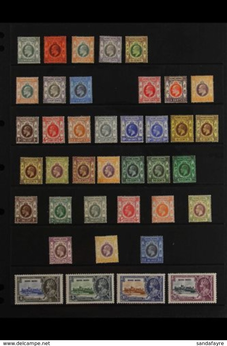 1903-52 MINT COLLECTION Presented On Stock Pages With KEVII Ranges To 30c, KGV Ranges To $1 Inc Jubilee Set & KGVI Coron - Andere & Zonder Classificatie