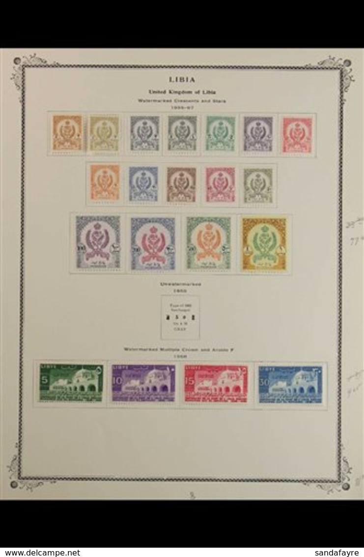 1955-1973 SUPERB MINT COLLECTION On Pages, All Different, All Commemorative Issues As Complete Sets, Includes 1955-57 Ar - Libia