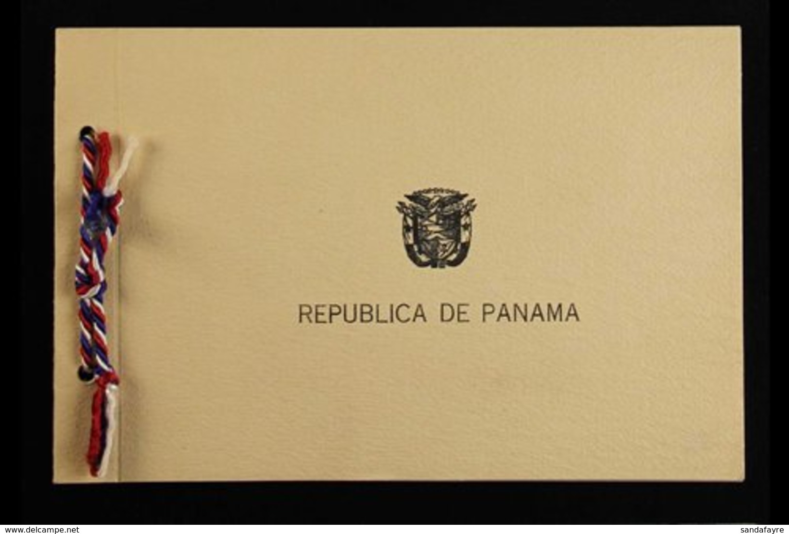 1947 UPU CONGRESS PRESENTATION FOLDER. A Special Printed Presentation Folder Distributed To The Delegates Of The Univers - Panama
