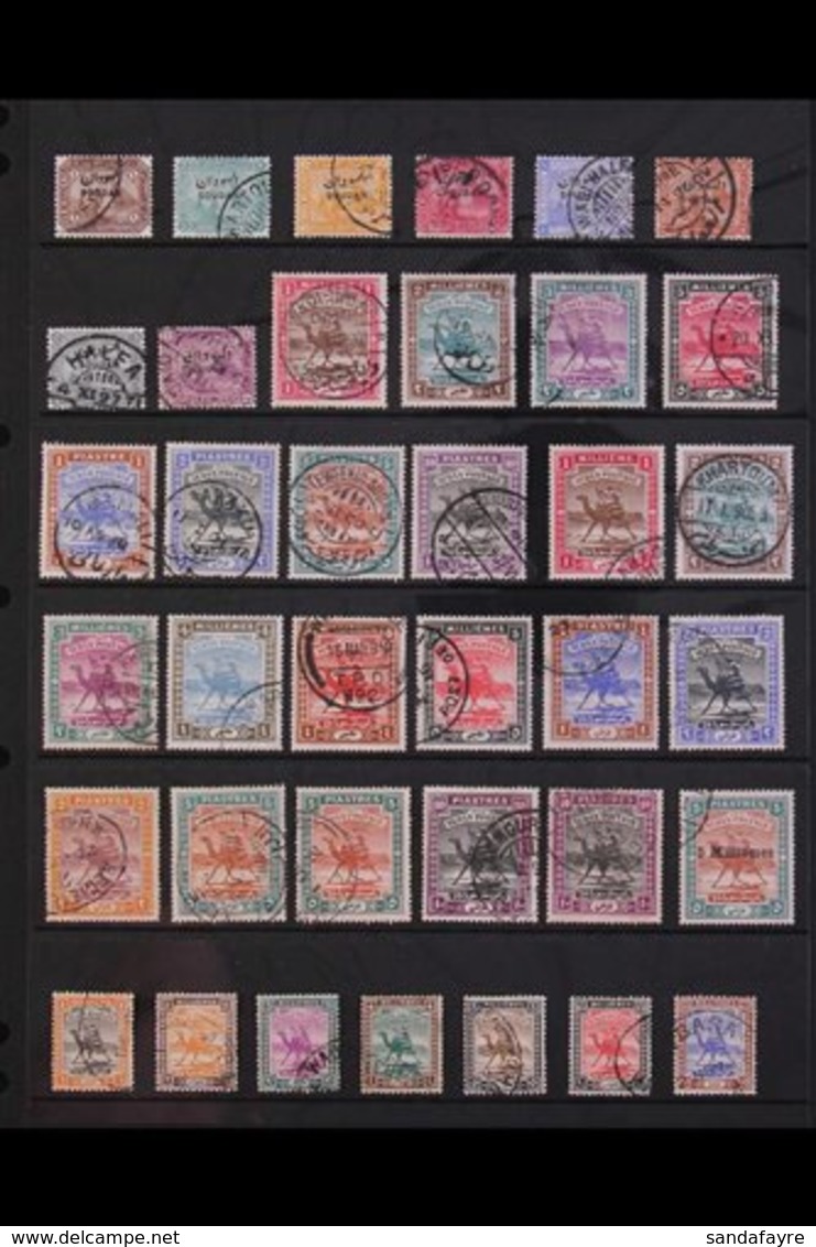 1897-1935 ALL DIFFERENT USED COLLECTION Highly Complete For The Period, Fine / Very Fine Condition Throughout. With 1897 - Soedan (...-1951)
