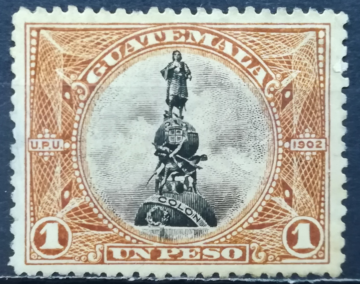 1902 GUATEMALA MH NG National Symbols Colon - Guatemala