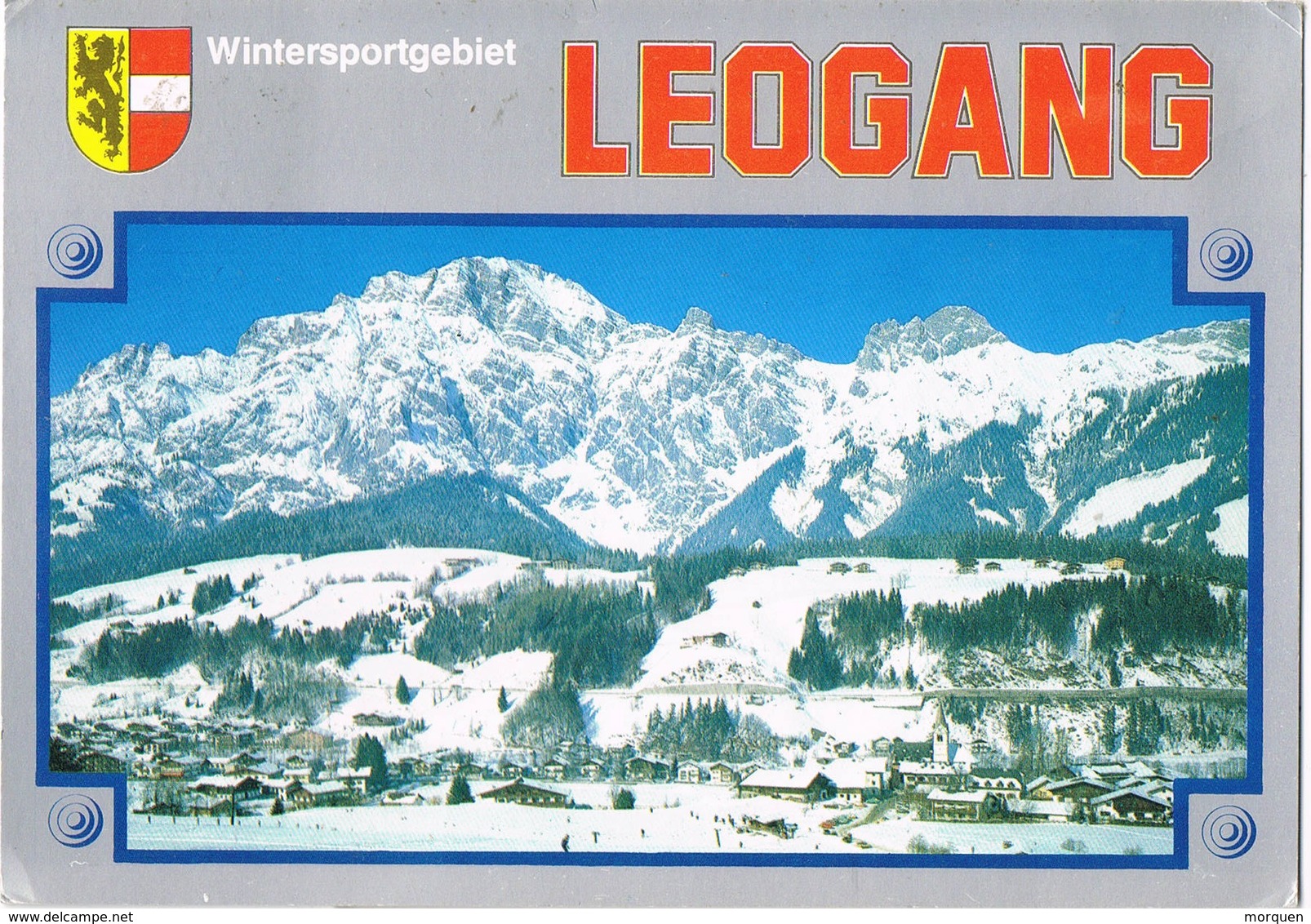 33308. Postal LEOGANG (Austria) 1998. Wintersport Leogang. Salzburger Land - Cartas & Documentos