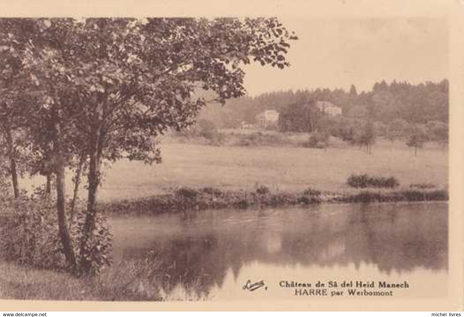 Harre Par Werbomont - Château De Sâ Del Heid Manech - Circulé - Manhay - TBE - Manhay