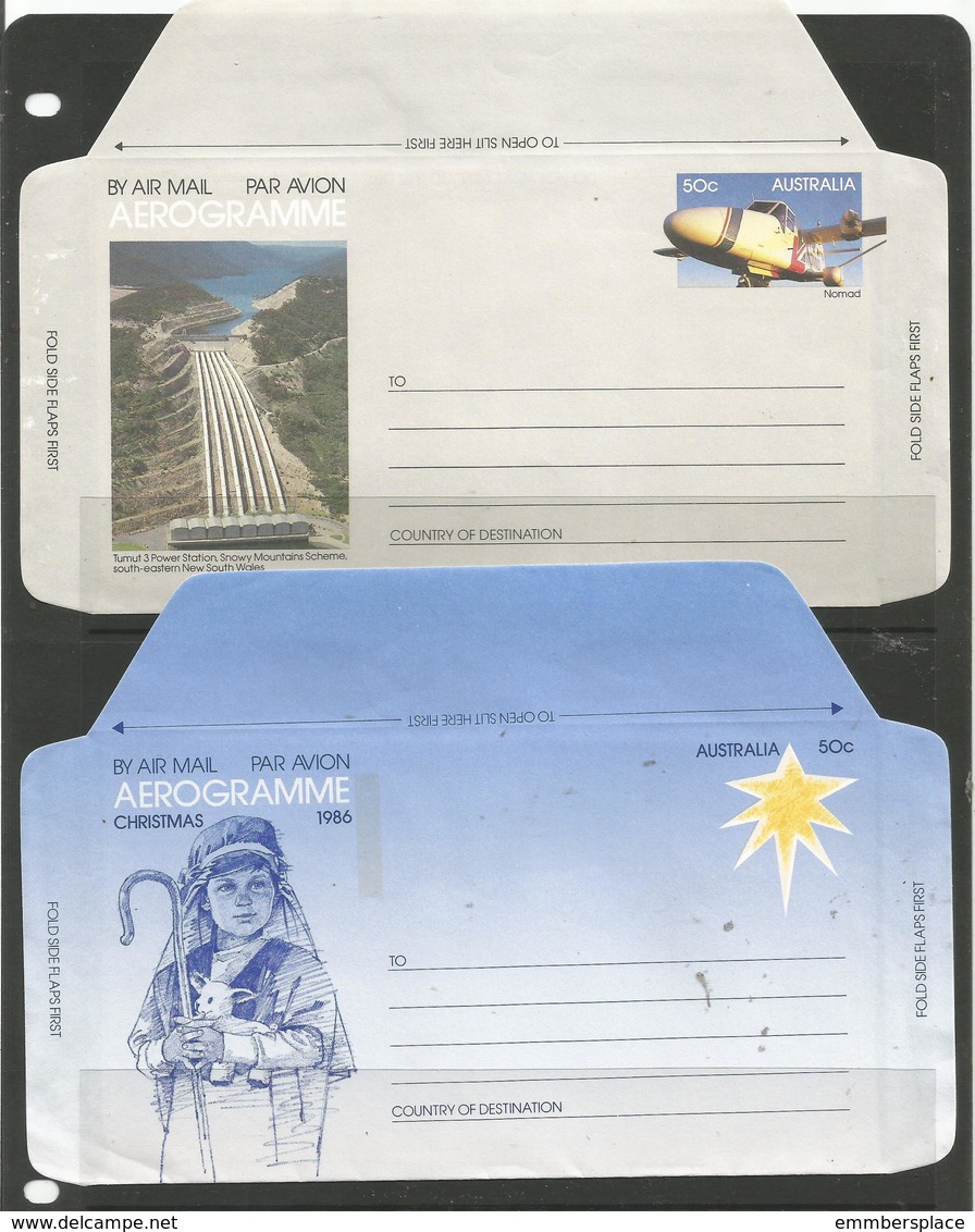 Australia - 1985-9 Aerogrammes (17) Mint ** - Aerograms