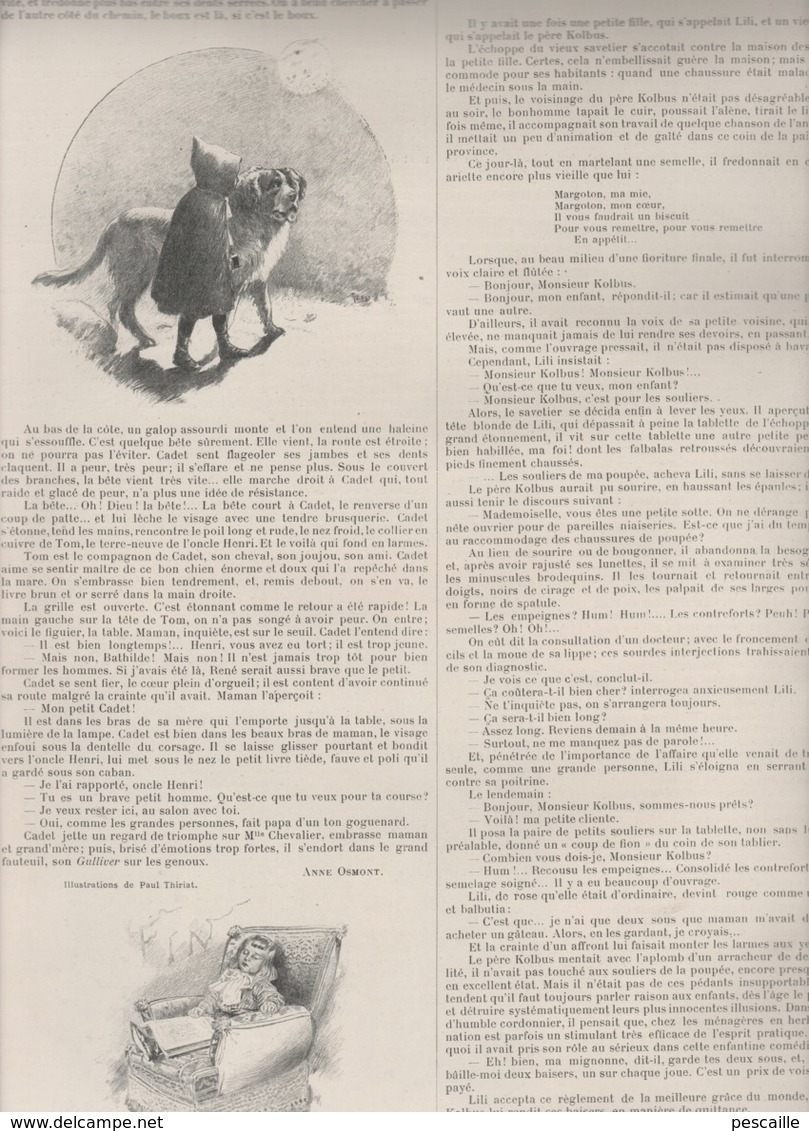 L'ILLUSTRATION 21 12 1901 NUMERO DE NOËL - CONTES BOUDDHIQUE ET FRANCAIS - VOYAGE EN EGYPTE -