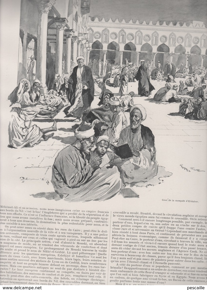 L'ILLUSTRATION 21 12 1901 NUMERO DE NOËL - CONTES BOUDDHIQUE ET FRANCAIS - VOYAGE EN EGYPTE -