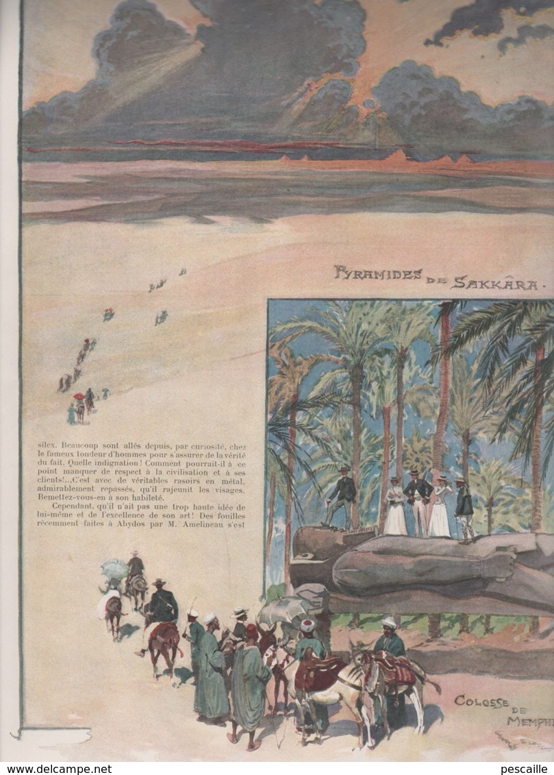 L'ILLUSTRATION 21 12 1901 NUMERO DE NOËL - CONTES BOUDDHIQUE ET FRANCAIS - VOYAGE EN EGYPTE -