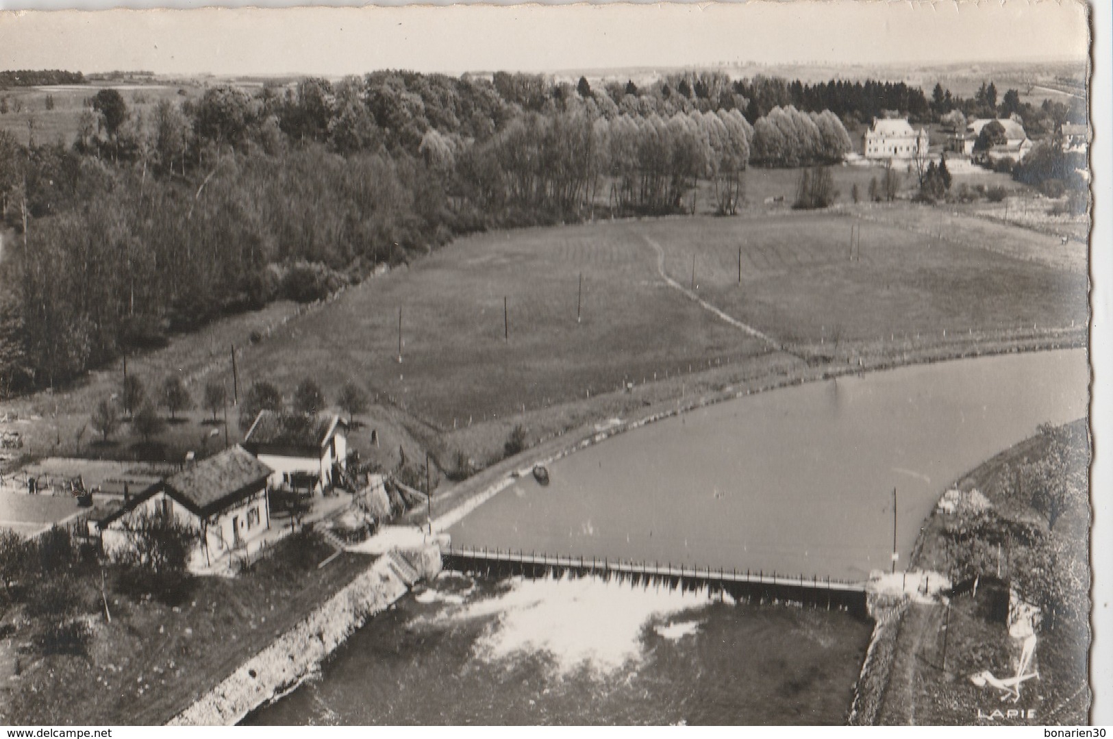 CPSM 70 ORMOY VUE  AERIENNE LE BARRAGE - Autres & Non Classés