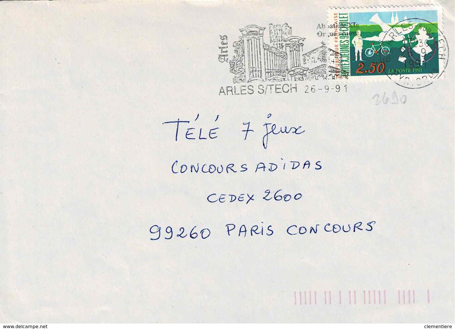 TP N ° 2690 Seul Sur Enveloppe De Arles Sur Tech - 1961-....