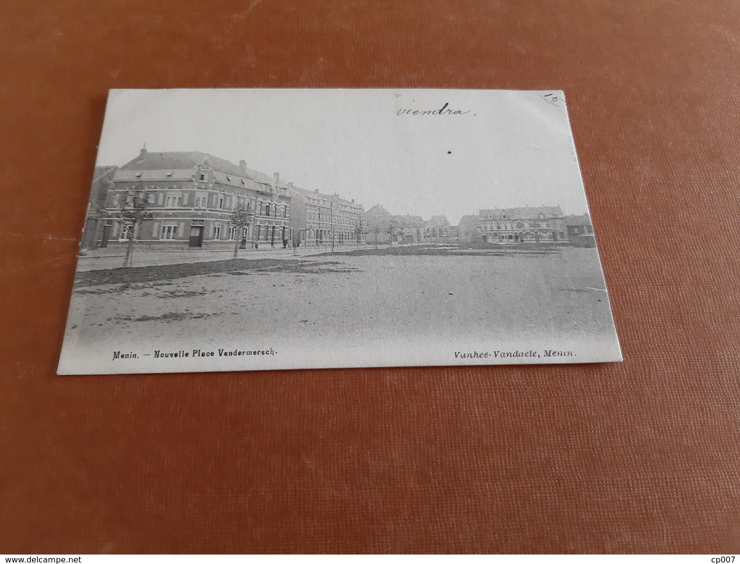 MENIN  Nouvelle Place Vandermersch Obl 1902 - Menen