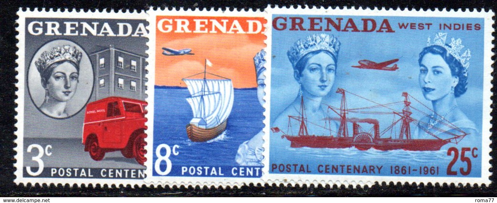 BIG - GRENADA 1961  , Yvert  N. 178/180  ***  MNH (2380A) - Grenada (...-1974)