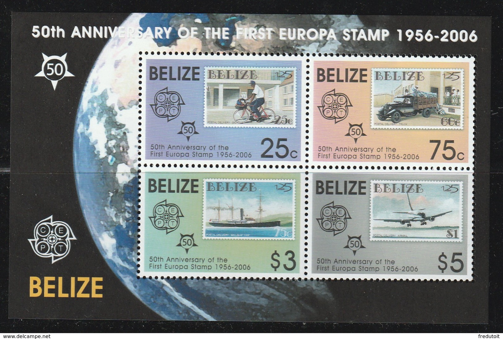 BELIZE - BLOC  N° 91 ** (2006) - Belize (1973-...)