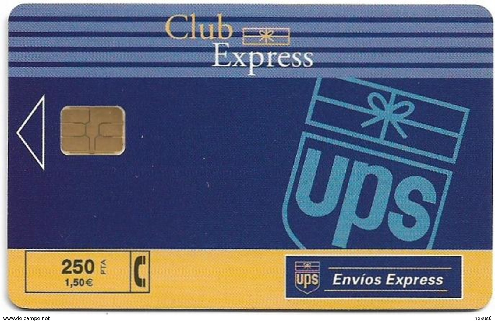 Spain - Telefonica - Club Express UPS - P-372 - 02.1999, 5.500ex, Used - Private Issues