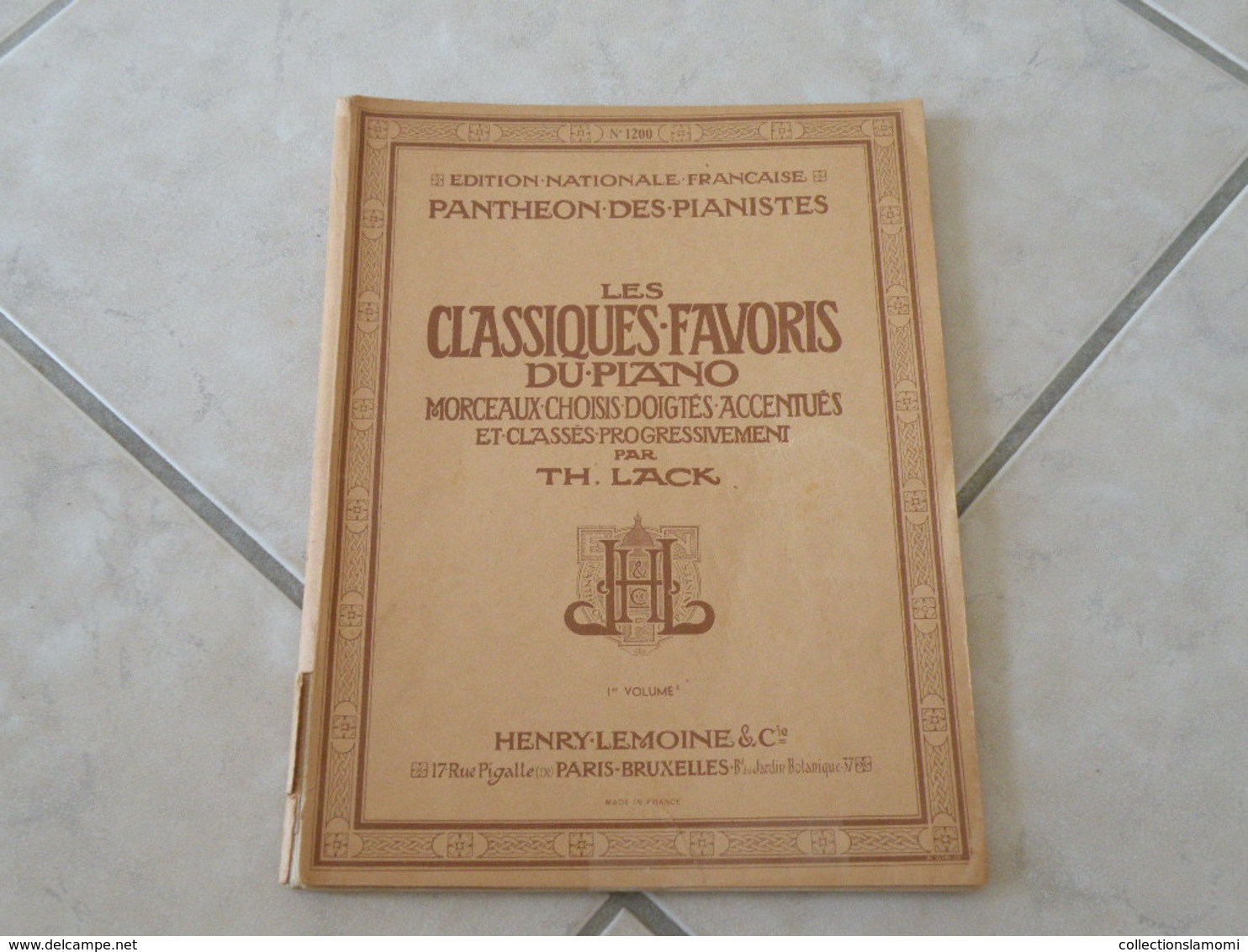 Les Classiques Favoris Du Piano -(Voir Les Photos Table Des 40 Titres )- Livre De Partition 106 Pages - Keyboard Instruments