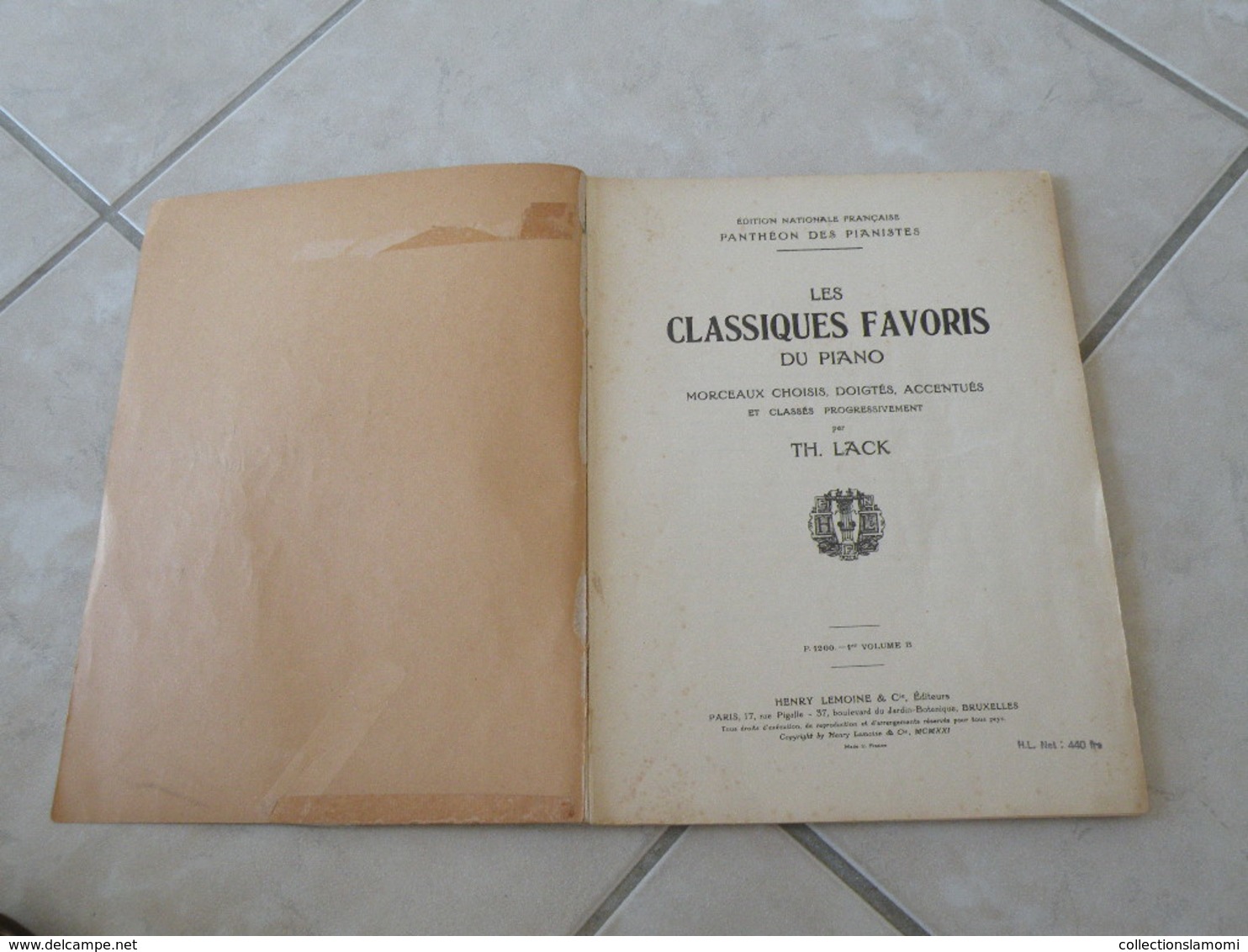 Les Classiques Favoris Du Piano -(Voir Les Photos Table Des 40 Titres )- Livre De Partition 106 Pages - Strumenti A Tastiera