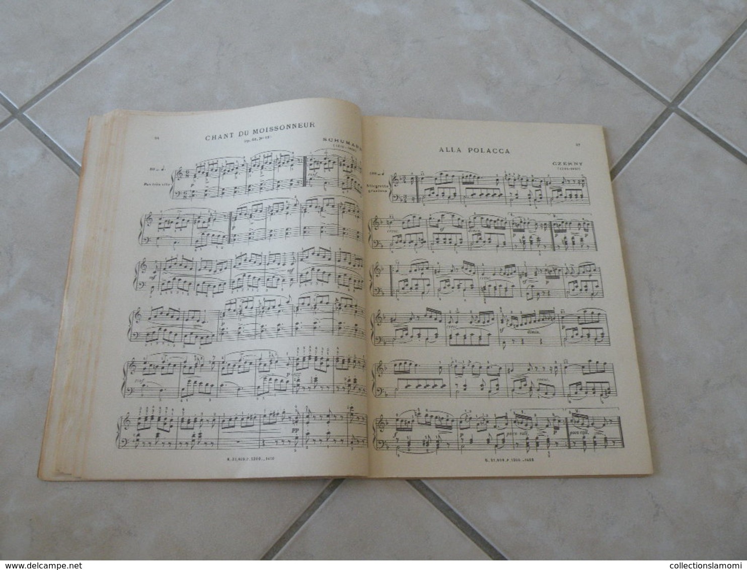 Les Classiques Favoris du Piano -(Voir les photos table des 40 titres )- Livre de Partition 106 pages