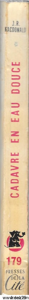 CADAVRE EN EAU DOUCE-J.r.MACDONALD-Un Mystère 1954-BE - Presses De La Cité