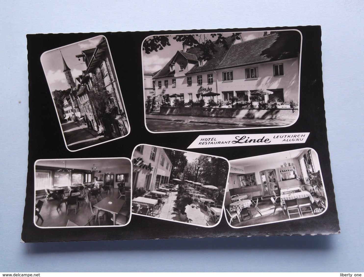 Hotel-Restaurant LINDE Leutkirch ( Inh. Manfred Gesslein ) Kohlbauer - Anno 19?? ( Zie / Voir Photo ) ! - Leutkirch I. Allg.