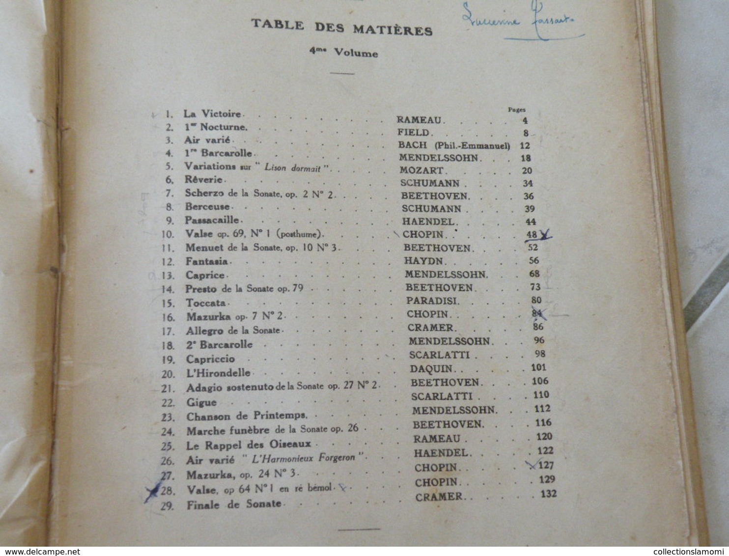 Les Classiques Favoris Du Piano -(Voir Les Photos Table Des 29 Titres)- Livre De Partition 139 Pages - Instruments à Clavier