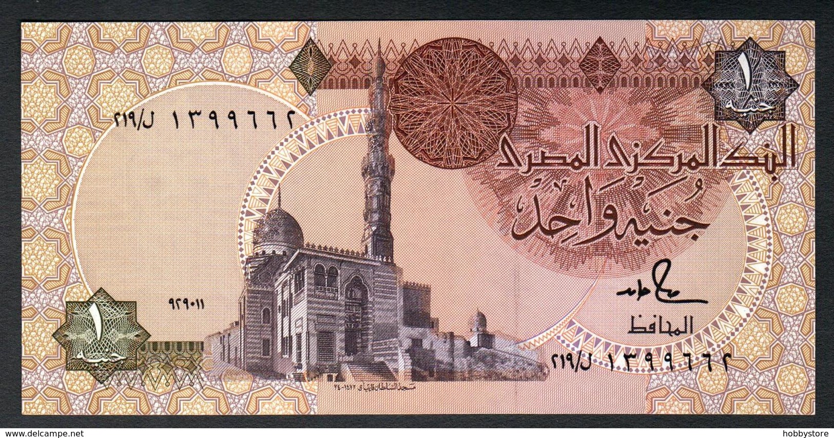 Egypt 1 Pound AUNC - Aegypten