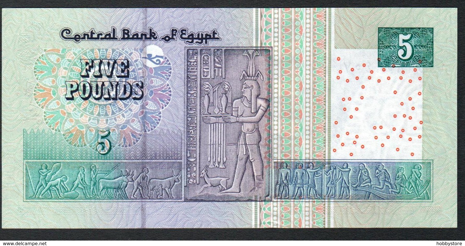 Egypt 5 Pound 2005 UNC - Aegypten