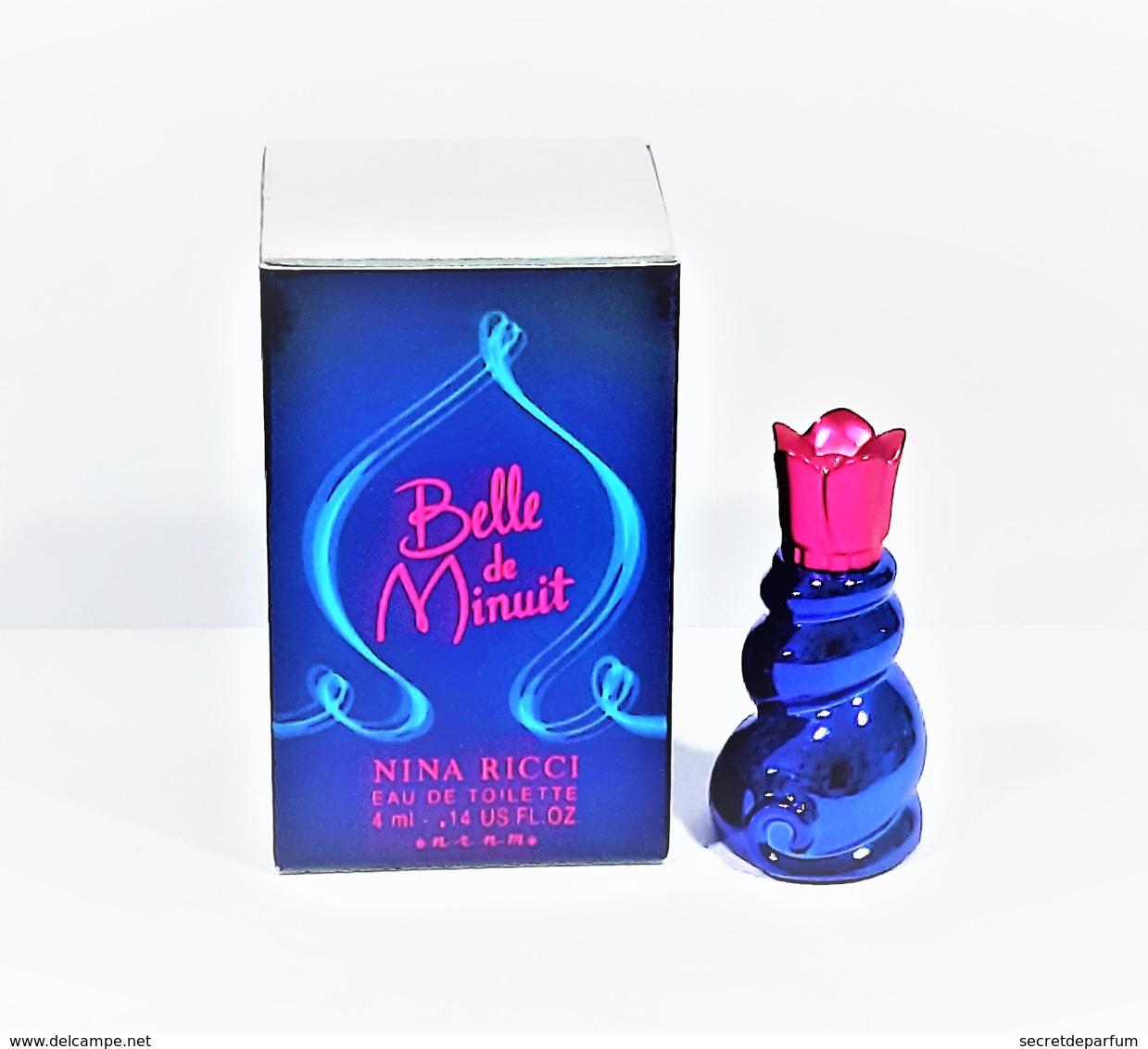 Miniatures De Parfum BELLE De MINUIT De NINA RICCI   EDT   4  Ml + BOITE - Miniatures Femmes (avec Boite)