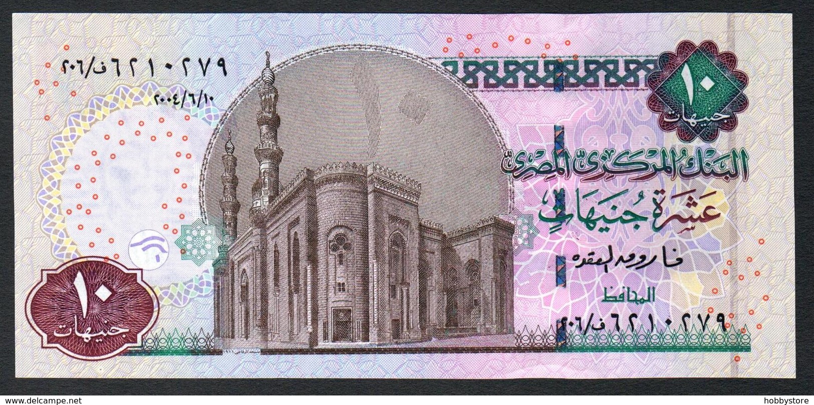 Egypt 10 Pound 2004 UNC - Aegypten
