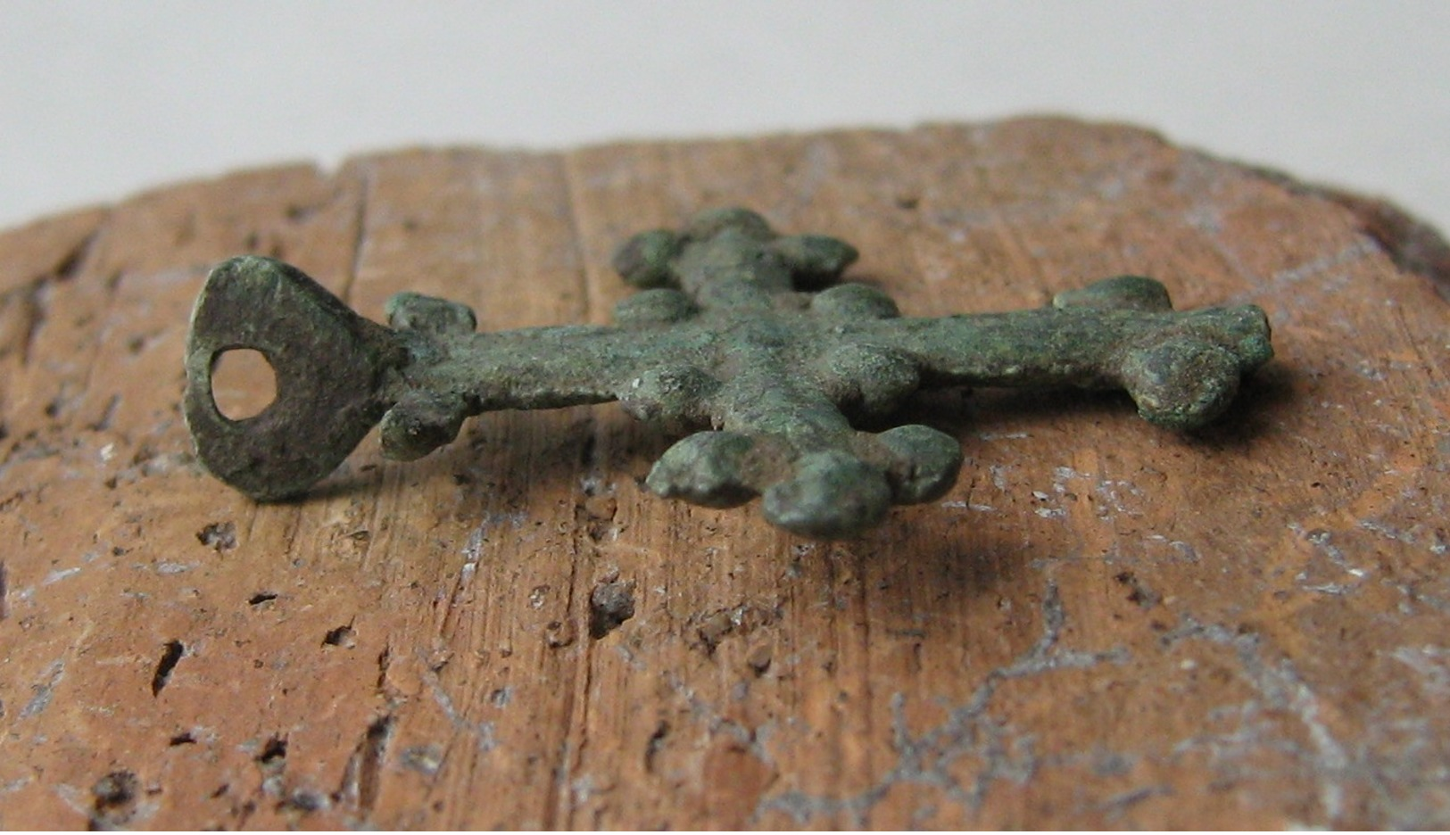 Ancient Vikings Bronze Cross 10-13 Centuries - Archéologie