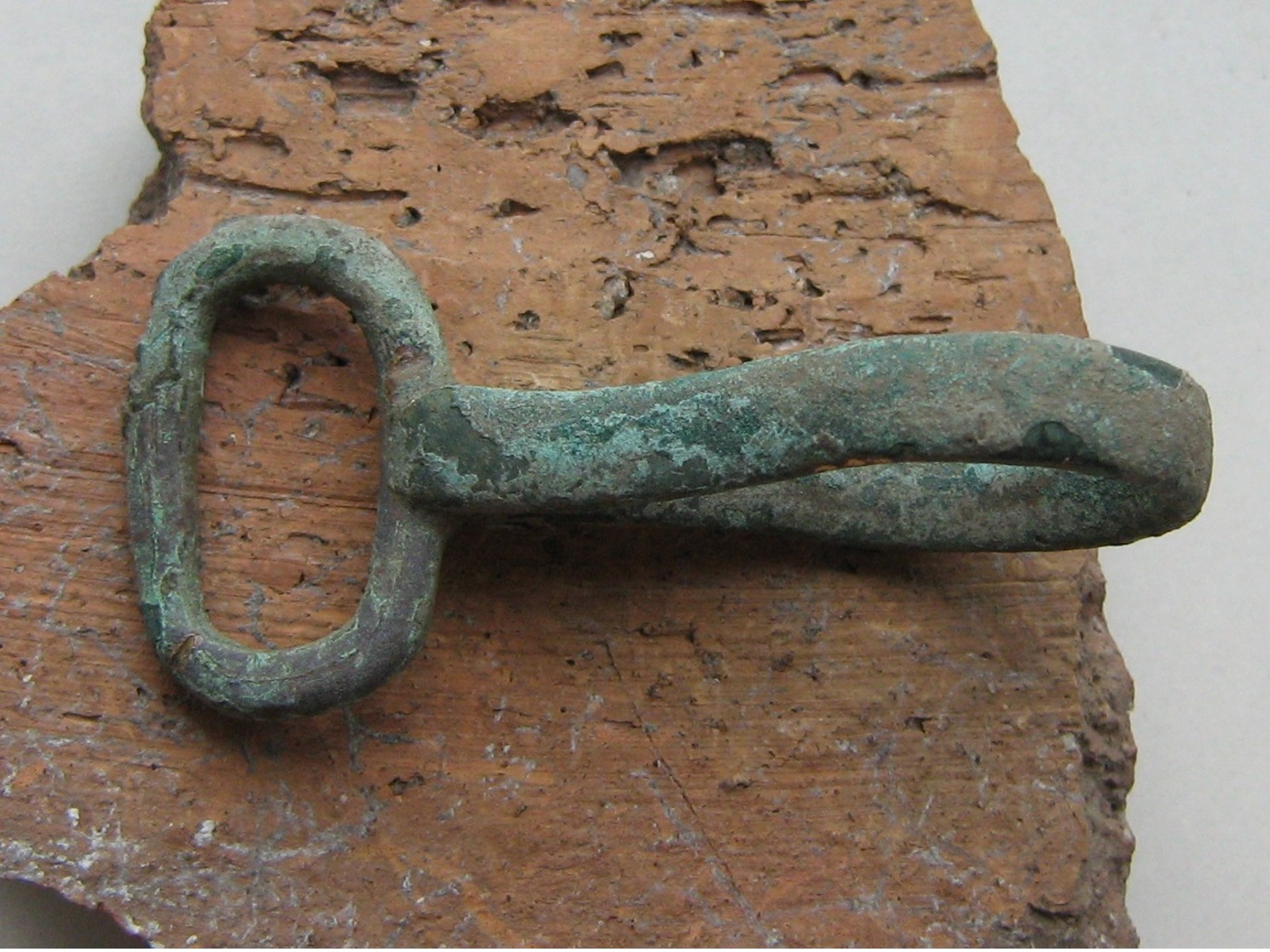 Ancient Vikings Bronze Artifact 10-13 Centuries - Arqueología