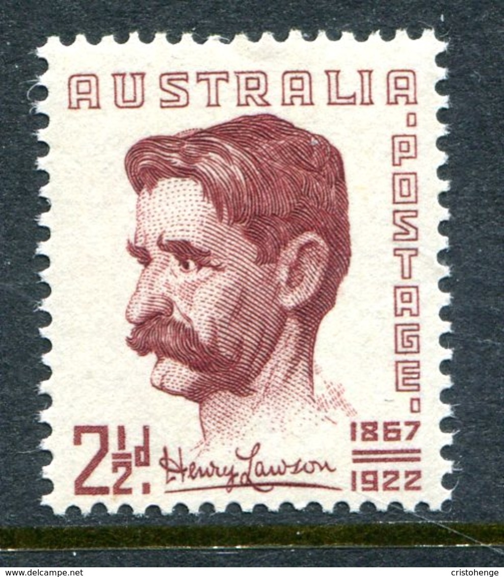 Australia 1949 Henry Lawson Commemoration MNH (SG 231) - Neufs