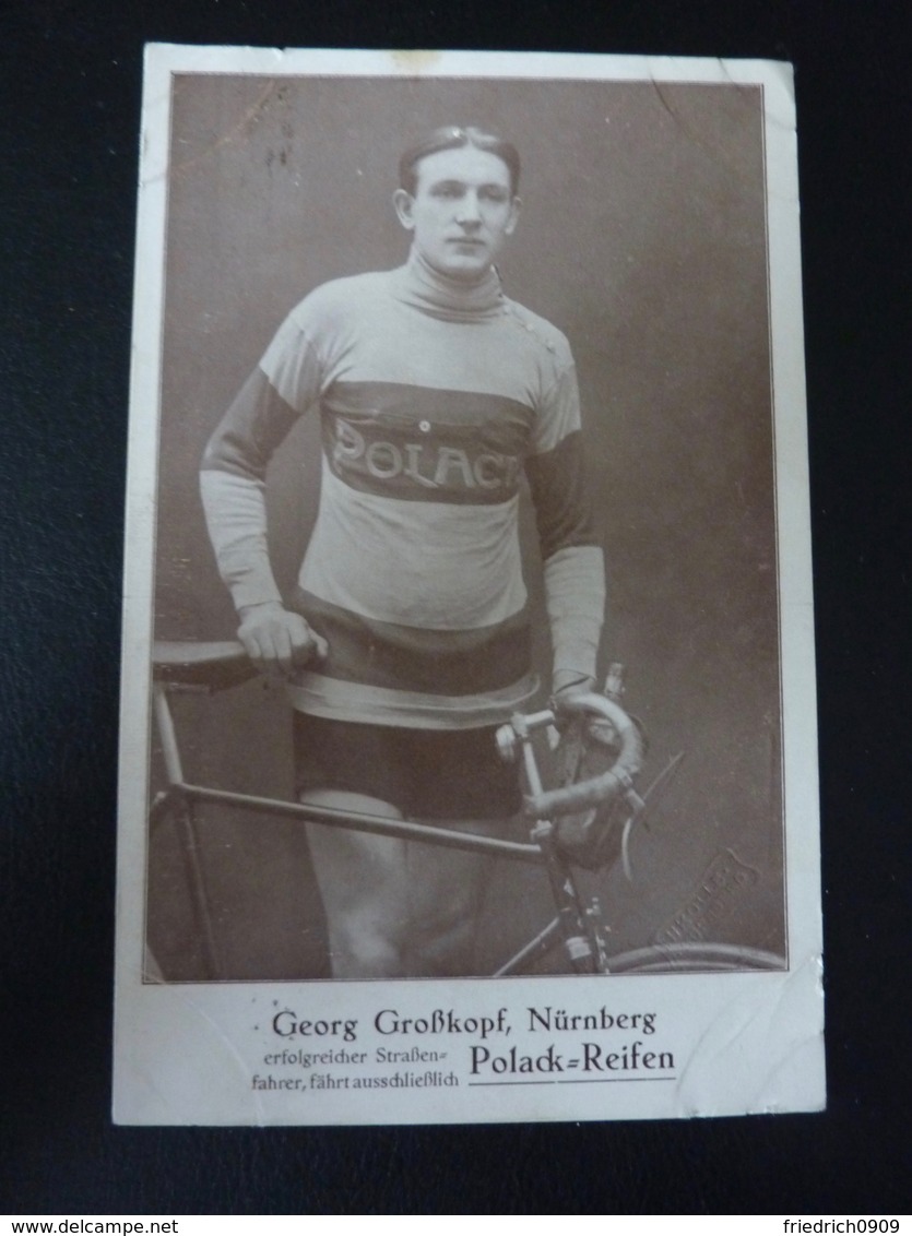 G. Großkopf Nürnberg Polack Reifen Um 1910 Cyclisme Radrennen Radsport  Cycling Velo Wielrennen - Cyclisme