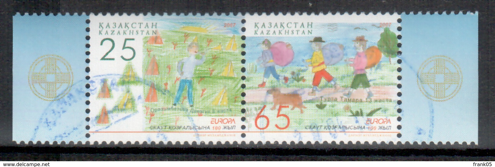 Kasachstan / Kazakhstan 2007 EUROPA Paar/pair Gestempelt/used - 2007