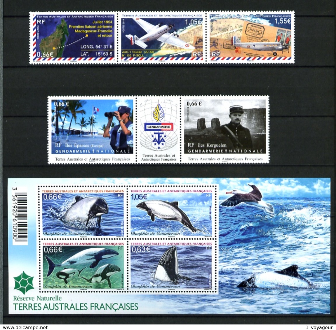 TAAF - 2014 - Lot De Timbres ( Année Complète ?) - Timbres Et Blocs - Neufs N** - Très Beaux - Années Complètes