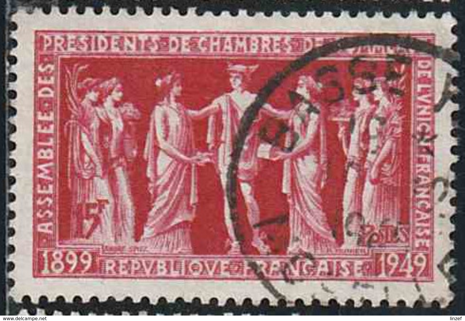 France 1949 Yv. N°849 - Chambres De Commerce De L'Union Française - Oblitéré - Oblitérés